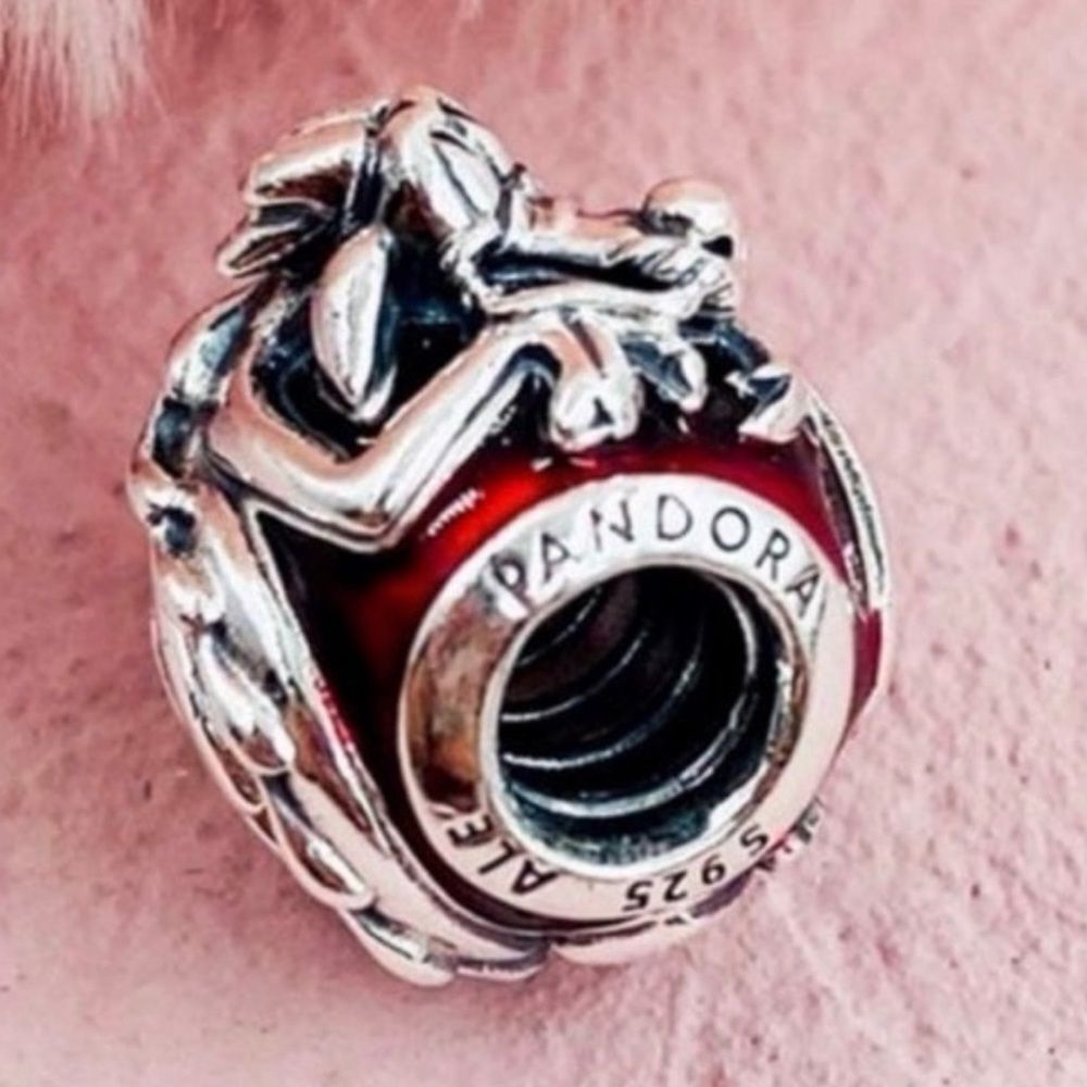 NWOT Pandora x Disney Mulan Mushu Silver Charm 798632C01 - Picture 8 of 15